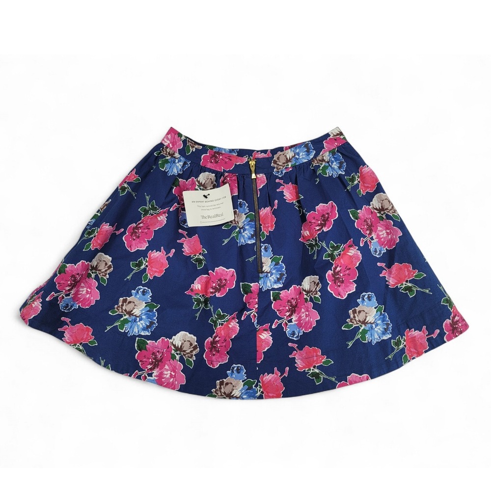 Kate Spade Girls Size 14 Coreen Floral Skirt Blue Cotton Blend Spring New‎ NWT